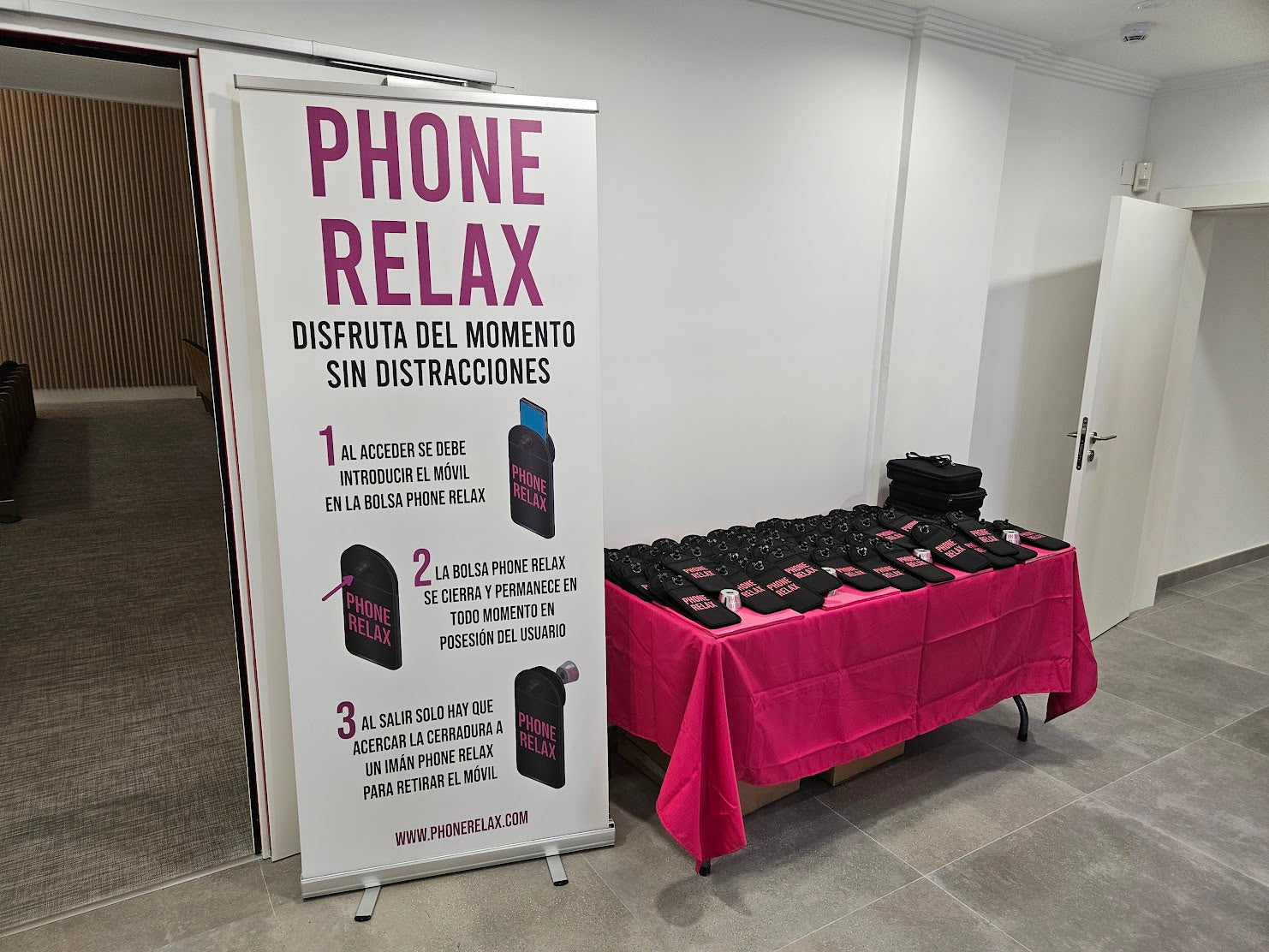 Conciertos sin teléfonos o "Phone-Free Events"