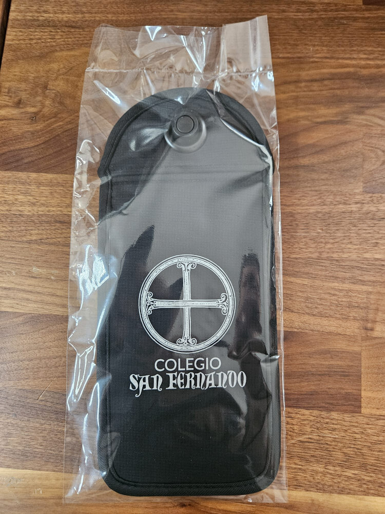 Bolsa PhoneRelax personalizada para Colegio San Fernando